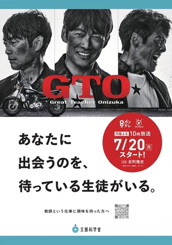 Poster phim GTO: Thầy Giáo Vĩ Đại Onizuka trên PhimMoi
